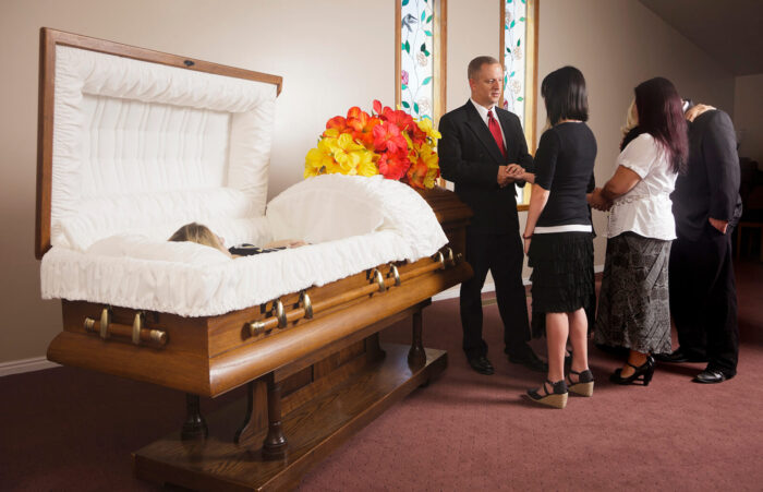 When Someone in the Family Passes Away, Be Careful Who You Let Attend the Funeral