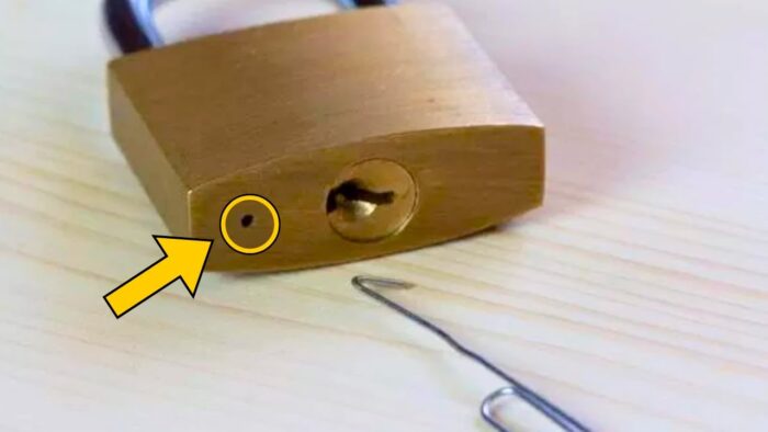 The Hidden Purpose of the Small Hole on a Padlock: What It’s Really For